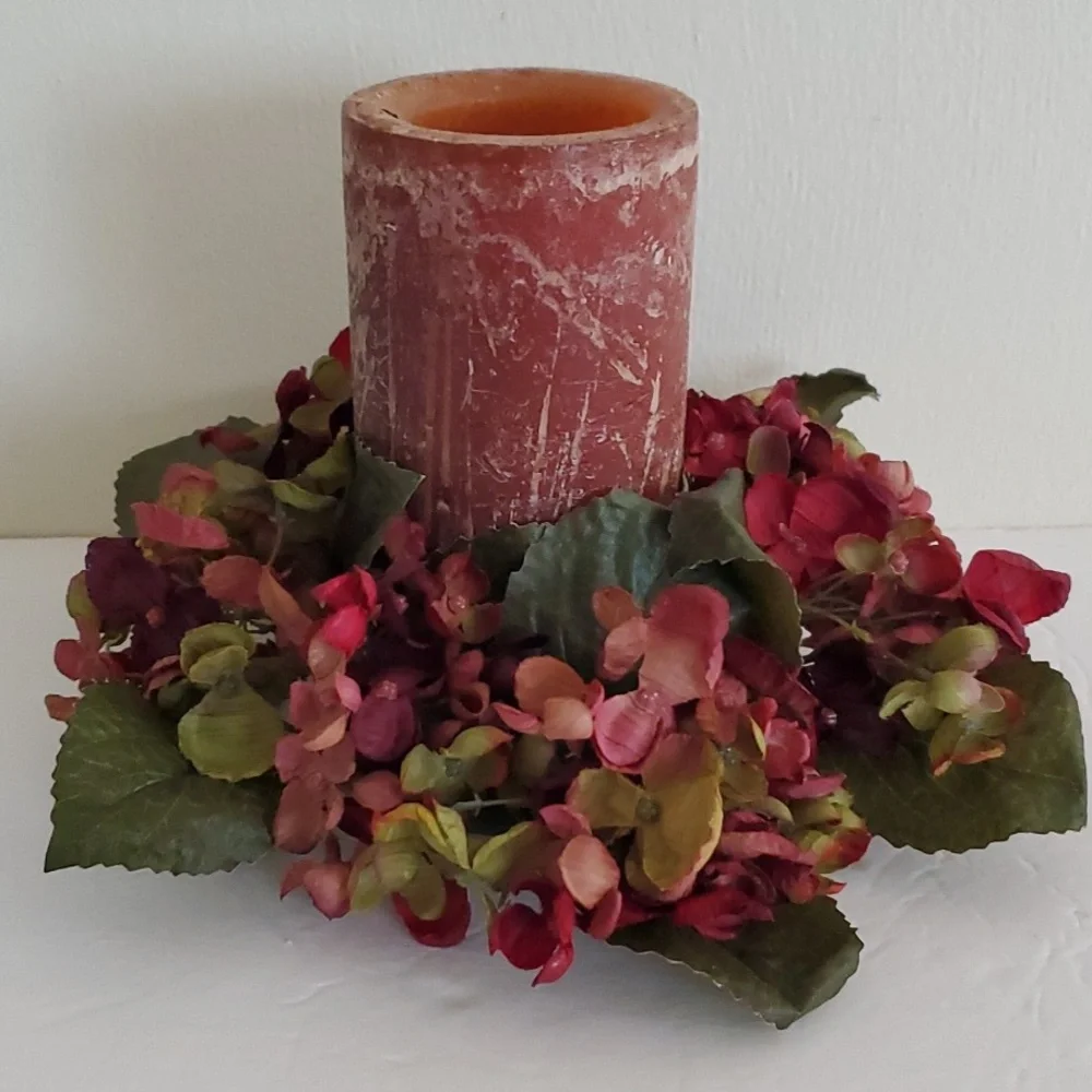 Five Fall Hydrangea Floral Rings